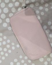 Porte feuille rose