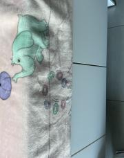 Couverture éléphant rose 