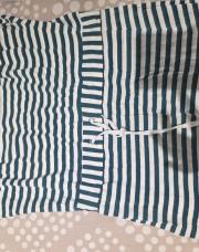 Robe verte ligné t 44