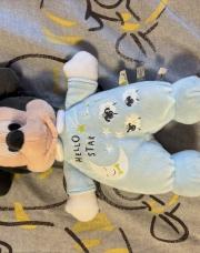 Peluche bébé mickey 