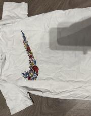 T-shirt blanc Nike - T. 7/8 ans 