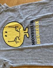 T-shirt Mr heureux 4 ans