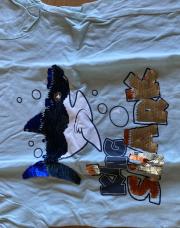 T-shirt Shark kiabi 4 ans