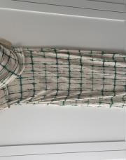 Robe blanche et verte taille U