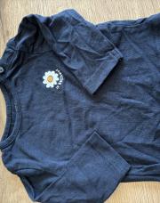 T-shirt L/M bleu le bonheur 1 mois 