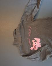 Pull petit chien rose 6mois - les bellodoux
