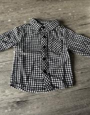 Chemise neuve manche longue à carreaux 18 mois