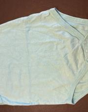 Body fine bretelle bleu 86/92