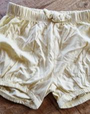 Short jaune kiabi 24m
