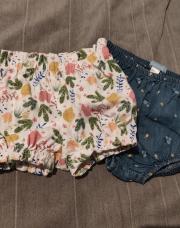 6mois - lot 2 bloomers colorés 