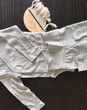 Body + pantalon bleu H&M taille 68
