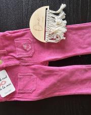 Pantalon rose week-end à la mer 12M