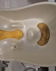 Baignoire avec support pour le bain