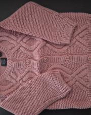 Gilet rose foncé 6 mois 