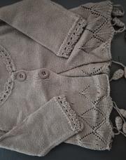 Gilet brun 6 mois