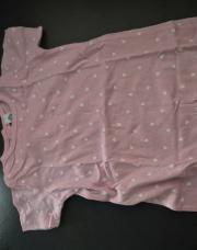 Combi rose cœur 6 mois