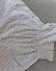 18mois - robe manches courtes grise