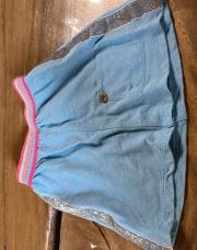 Jupe couleur jeans