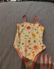 18mois - maillot de bain jaune plage