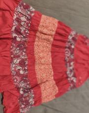 18mois - robe longue à bretelles rose
