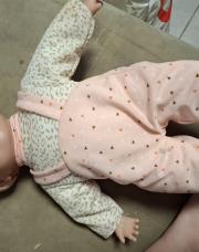 Bébé rose triangle 