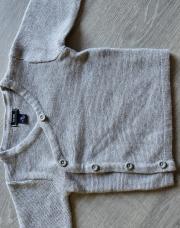 Gilet 1 mois gris kiabi