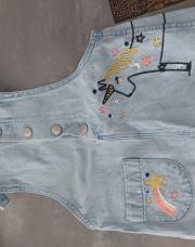 Robe jeans licorne 3ans 