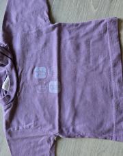 T shirt 1 mois 100% coton mauve