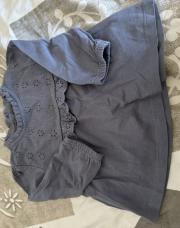 Blouse bleue 68cm 