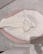 Pouf doomoo seat rose clair + pads sans ceinture 