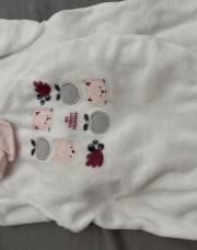 Pyjama Obaibi blanc et rose