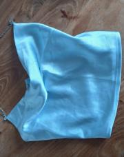 Top bleu satin 12A 