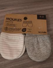 Moufles Kiabi 0-3 M