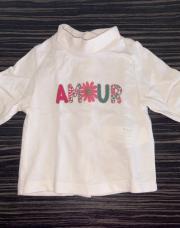 Blouse 3 mois (amour)
