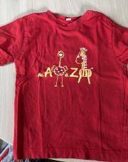 T-shirt, rouge de Aà Z, 24 mois