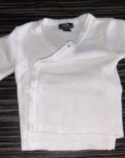 Gilet blanc kiabi 0mois 