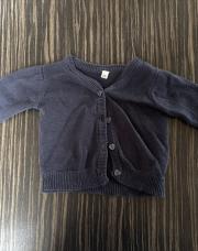 Gilet bleu marine 1mois 