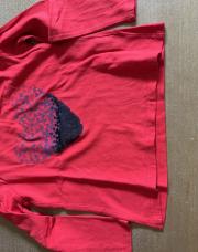 Teeshirt Lm tao rouge avec coeur 