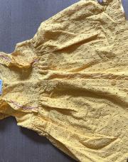 Robe sergent major jaune 3 ans 