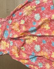 Robe 6 mois rose fleuris 