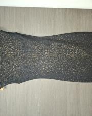 Robe T. S dentelle noir léopard intérieur 