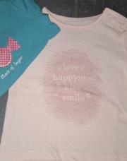 Lot t shirt manches longues - 6 mois