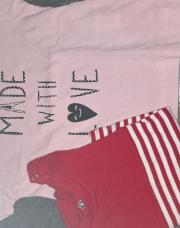 Lot t shirt - 6 mois
