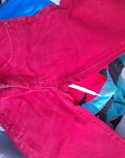 Jeans rouge 10