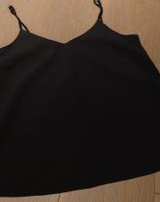 Top bretelles basic noir 
