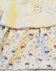 Ensemble robe/gilet renard - DPAM - 24M