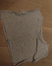 Croc top gris