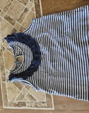 Débardeur ligné bleu Primark 3mois