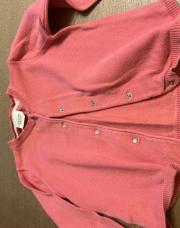 Gilet rose Tao 12 mois 
