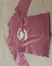 Tshirt bordeaux bonjour les copains